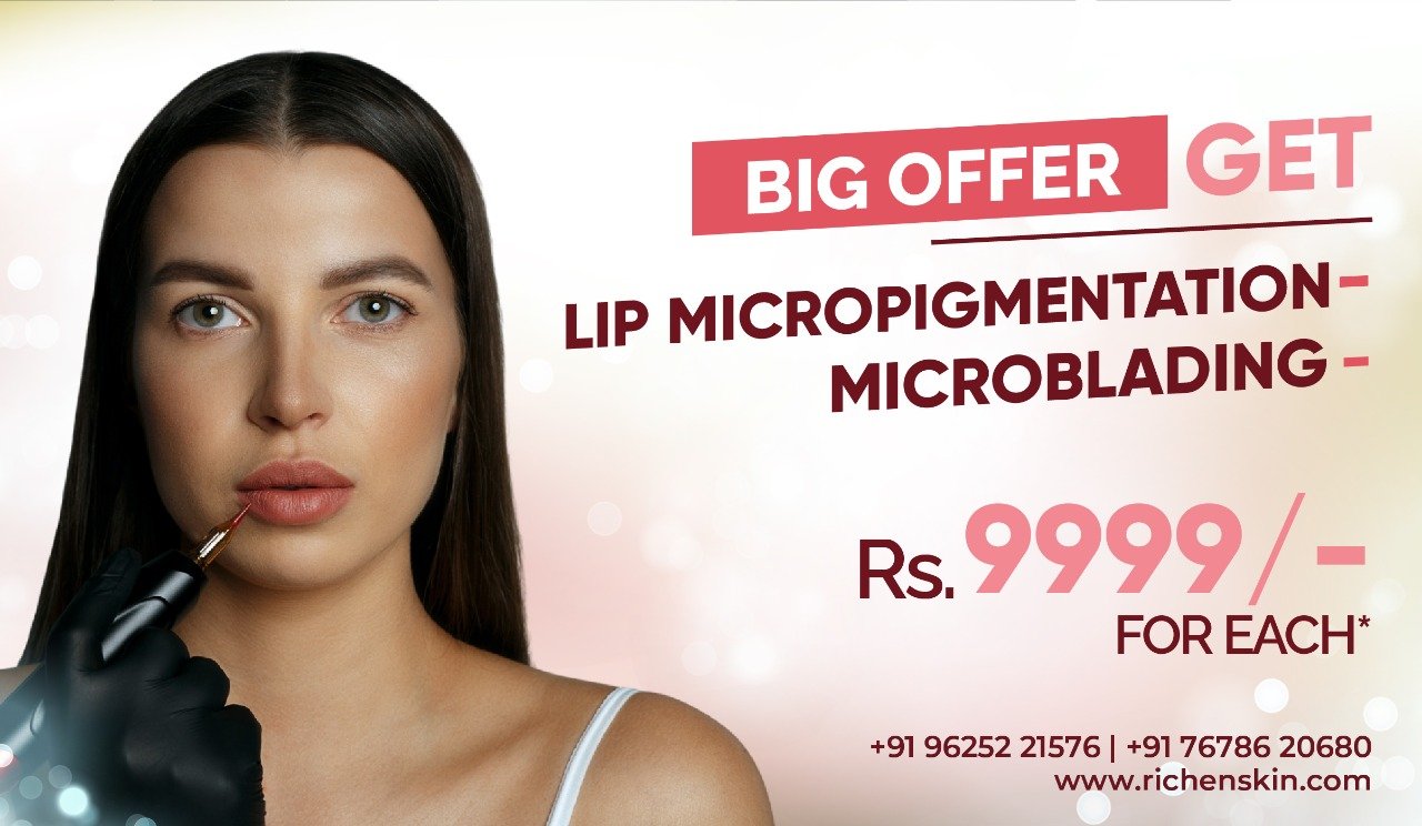 Lip Micropgimentation Microblding by Richen Skin 